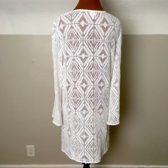NWOT Milly Cabana White Swimsuit Cover Up - Picture 2 of 10